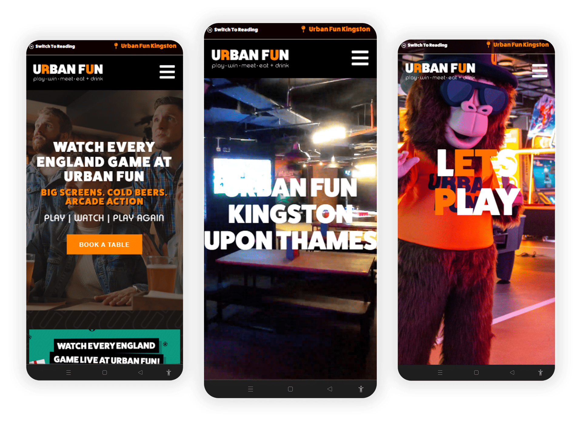Mobile Screen Urban Fun
