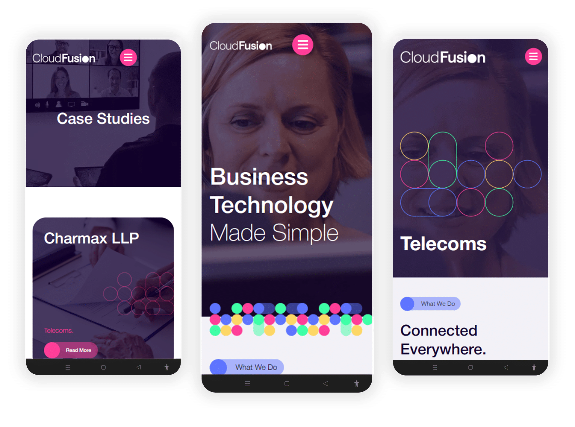 Mobile Screen CloudFusion