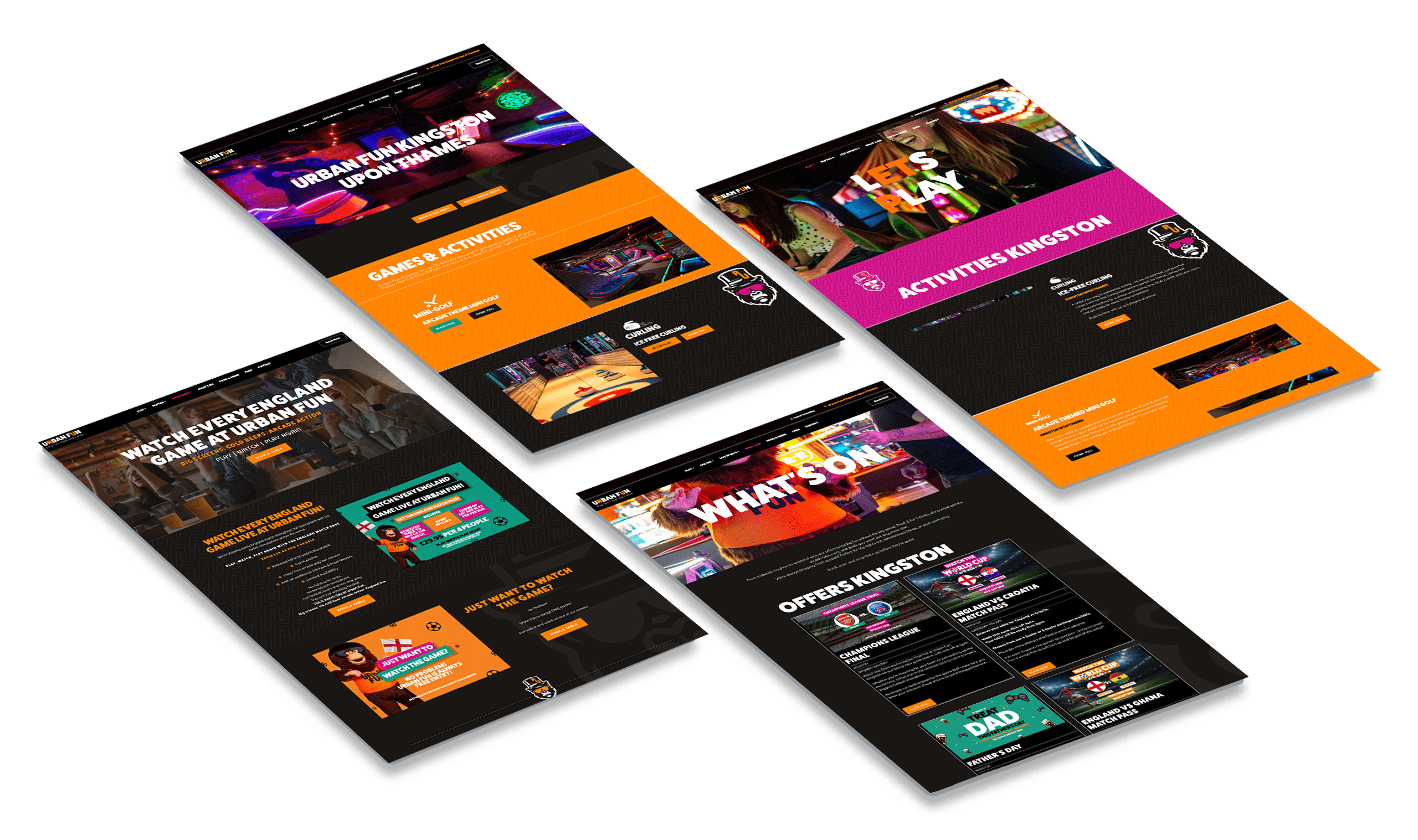 Web Screen Urban Fun