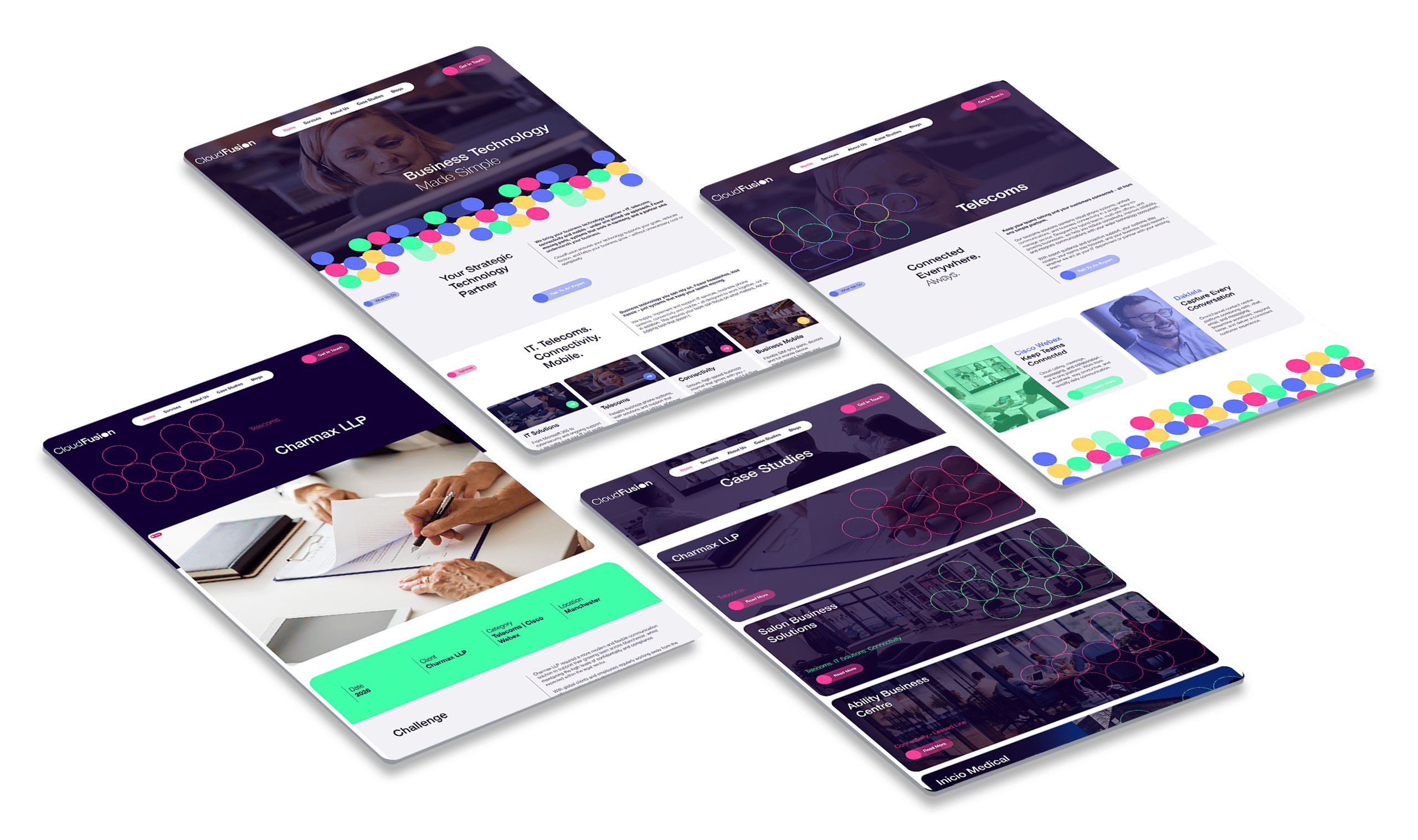 Web Screen CloudFusion
